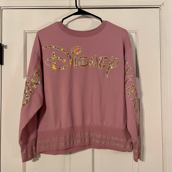 Walt Disney World 50th Anniversary Pink Earidescent Pullover - Picture 1 of 6